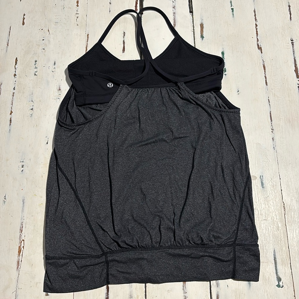 lululemon athletica Black Tank Top